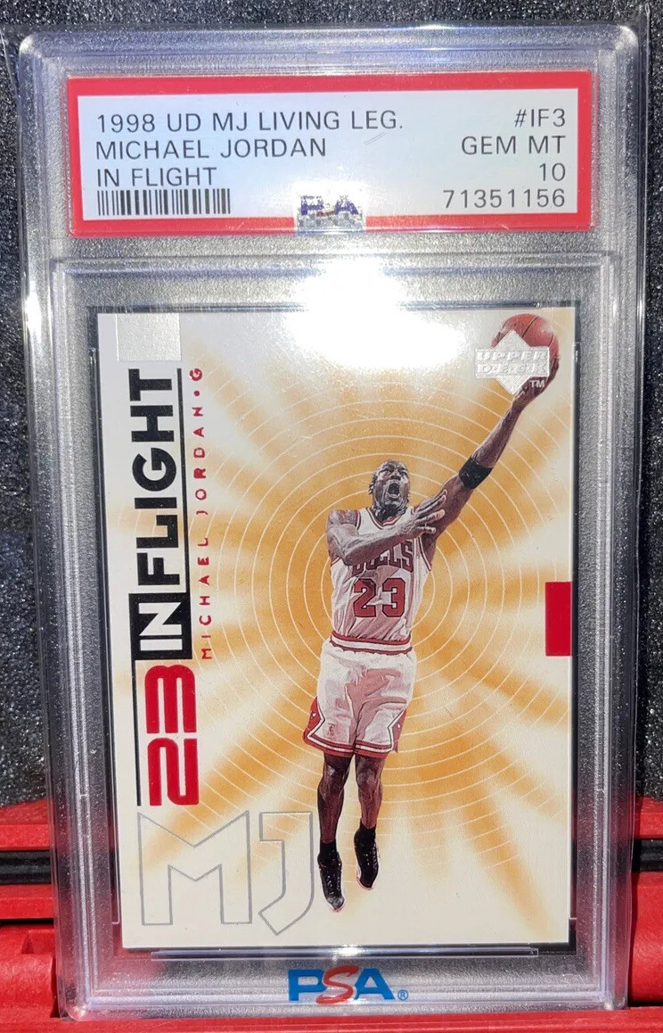 1998 Michael Jordan 23 IN FLIGHT #1-15 Card Full Set PSA GRADED | eBay