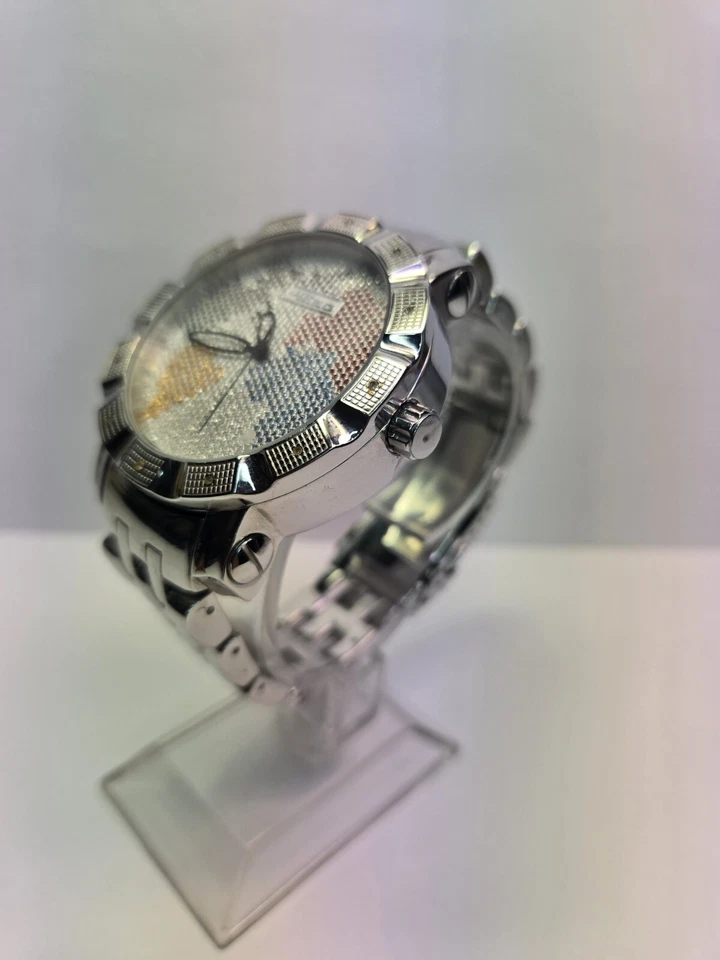 Reloj JoJino ALPHA MJ-8050 REDONDO HOMBRE Diamantes Foto 4 de 4