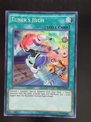 Tuners High SHVI-EN067 Super Rare Unlimited Yugioh Card | eBay Tuners High SHVI-EN067 Super Rare Unlimited Yugioh Card | eBay