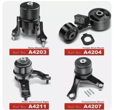 4x Engine Motor & Transmission Mount for Toyota Camry 2002-2006 2.4L Auto Trans.