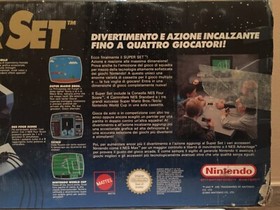 NINTENDO NES SUPER SET PAL ITA BOXATA + SUPER MARIO BROS + TETRIS + WORLD CUP