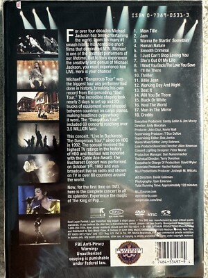 Michael Jackson - Live in Bucharest The Dangerous Tour [FACTORY