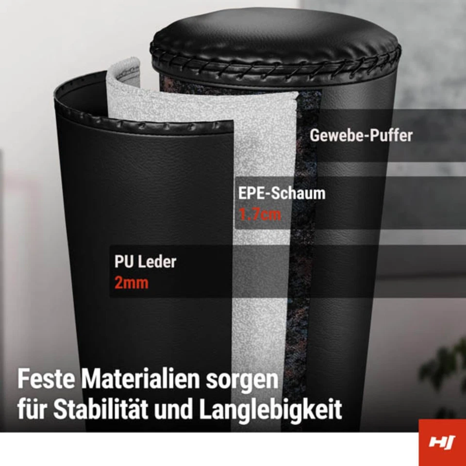 Hop-Sport Freistehender Boxsack Punching Bag Erwachsene und Kinder 170cm x 26cm - Bild 4 von 4