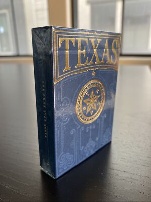 TEXAS Premium Edition Playing Cards | Kings Wild Project Jackson Robinson *RARE*