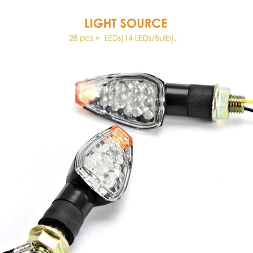 Luces indicadoras de señales de giro LED para motocicleta para Suzuki DRZ400 400SM DR650 - Imagen 6 de 9