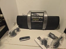 SiriusXM Satellite Radio Boombox  SUB-X1R  ST4-A Receiver Remote Powers On