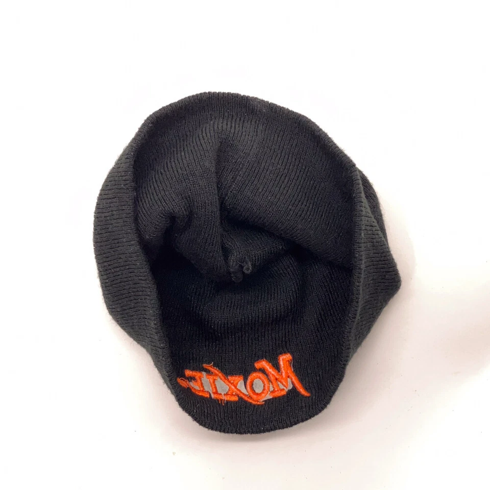 Maine Moxie Soda Winter Hat Black with orange - Image 3 of 4