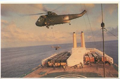 AK / POSTCARD / SERIE NR. 7 / FALKLANDS TASK FORCE / NR. 35