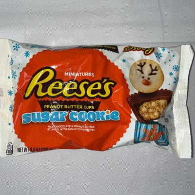 Reese's 9.9 oz SUGAR COOKIE Miniatures Peanut Butter Cups ** BB 6/2025 **