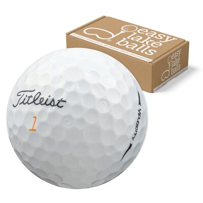 100 TITLEIST VELOCITY LAKEBALLS / GOLFBÄLLE - QUALITÄT AAAA / AAA