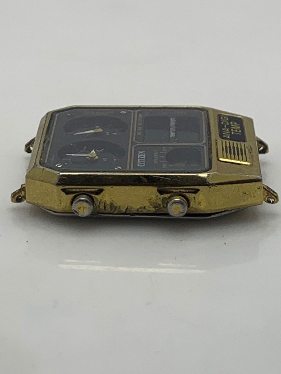 Vintage Citizen Ana-Digi Temp 8988-001971 Watch For Parts | eBay