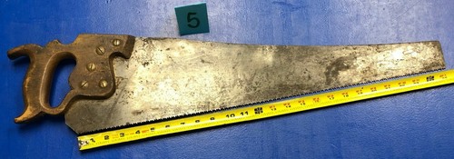 LOTE de sierra de mano H Disston & Sons * Philada, Disston Phila, Henry Disston & Sons - Imagen 9 de 12