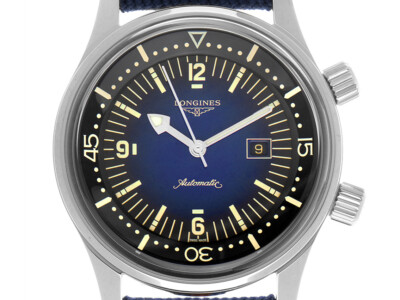 Longines Legend Diver Watch Ref.L3.774.4.90.2 2024 Full Set Ungetragen