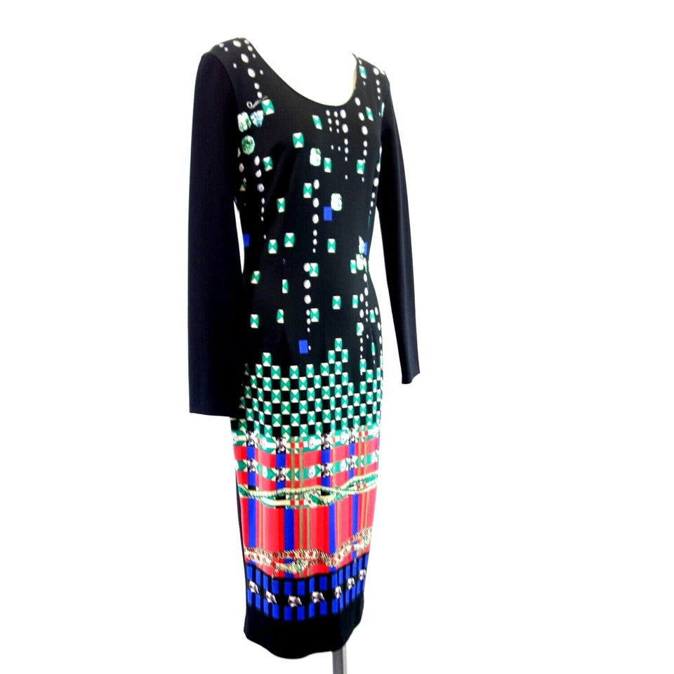 Kleid ROBERTO CAVALLI CLASS Schwarz Designer Damen Abendkleid Bleistiftkleid Neu - Bild 2 von 4