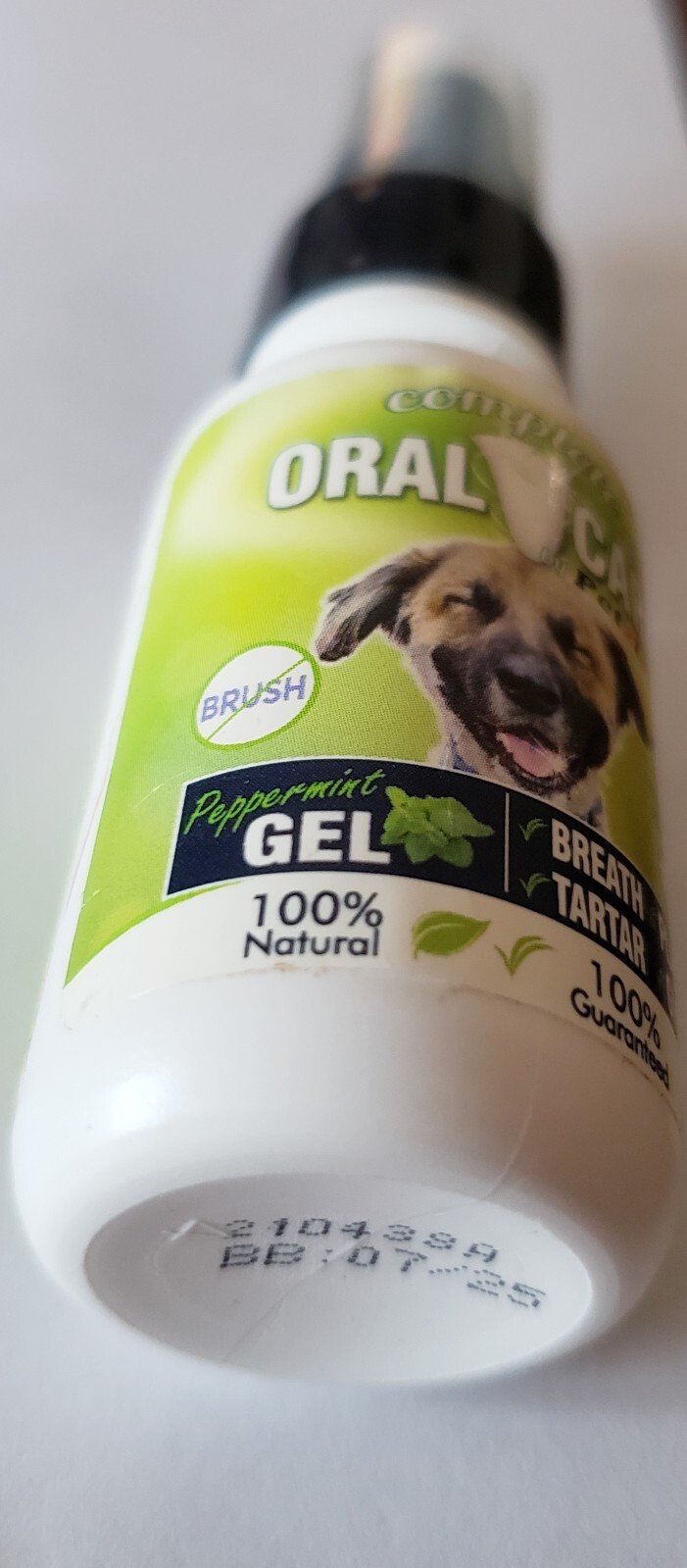 PetzLife DOG CAT ORAL CARE GEL 1 oz PEPPERMINT Attack Pet Tooth PLAQUE