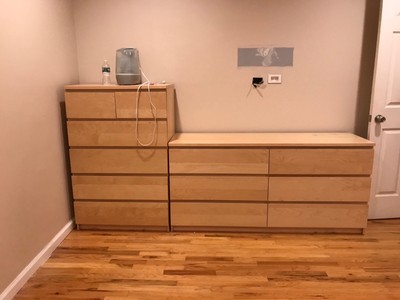 Maple Dresser And Chest Of Drawers Ebay