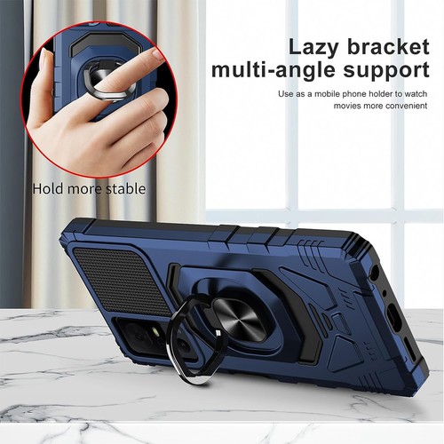 For Lively Jitterbug Smart4 Case Ring Magnetic Support Stand +Tempered Glass - Picture 15 of 31