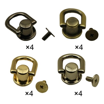 4 Stck. Tasche Seitenanker Geldbörse Herstellung Schraubenzieher Link Connector für Schultertasche