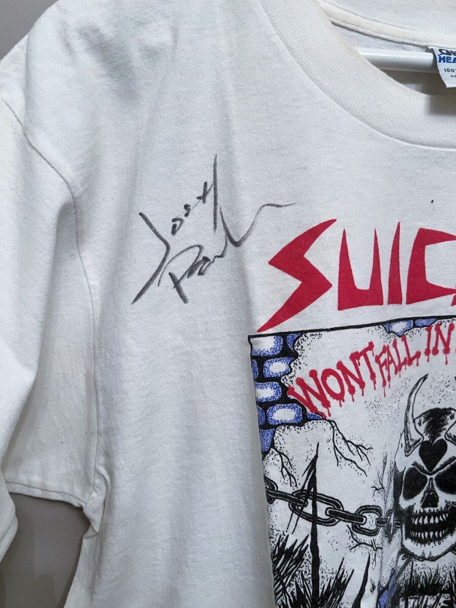 Suicidal Tendencies Tshirt SIGNED 1997 Vintage Rare 90s Punk Suicidal Tendencies Tshirt SIGNED 1997 Vintage Rare 90s Punk