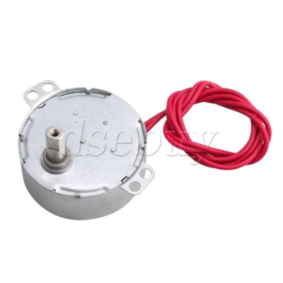 Synchronous Gear Motor AC12V 4-5RPM 6KGF.CM Torque CW//CCW Fan Heater Motor