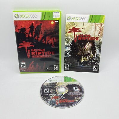 Xbox 360 Dead Island Riptide Special Edition Complete Tested Working Deep Silver