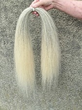 BEST Quality Rocking Horse Hair Mane crafting. Dapple 89cm long.  Around 330gms