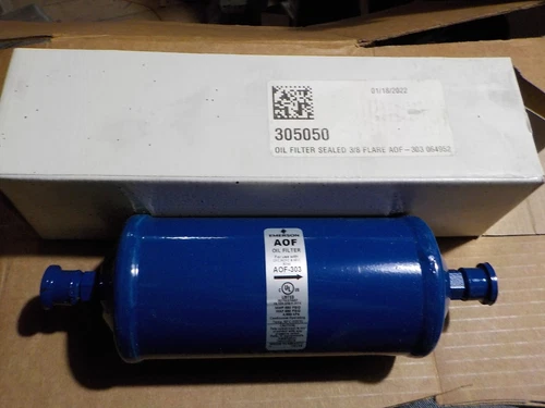 NEW Emerson 305050,  AOF 303 Series 064952 Oil Filter Drier - 3/8"  SAE  Flare