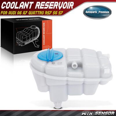 Coolant Expansion Tank for Audi A6 A7 Quattro 2012-2018 RS7 S6 L4 1.8L 2.0L 3.0L