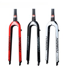 Forcella sospensione bici mtb 29er forcella rigida conica fibra di carbonio forcella anteriore 