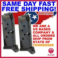 Ruger LCP 380 ACP 6Rd Magazine Value 2-Pack 90643 SAME DAY FAST FREE SHIPPING