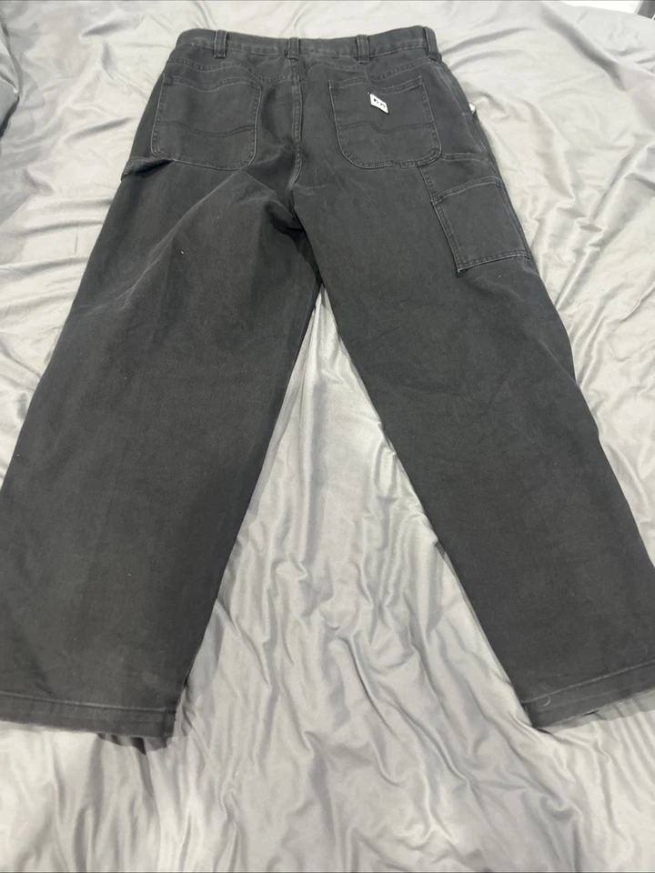 Black Obey Baggy Jeans Size 30 - Image 3 of 4