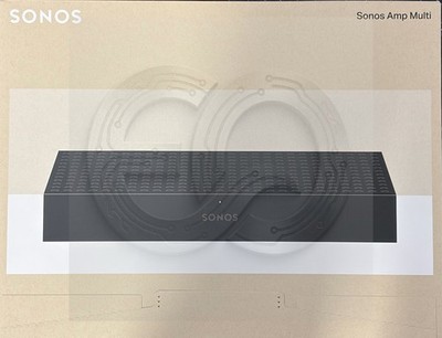 Sonos Amp Multi 8-Channel Professional Rack Streaming Amplifier AMLTIUS1BLK