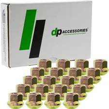 Gold Lug Nuts Compatible with Porsche | N-020-112-1 | Set of 20