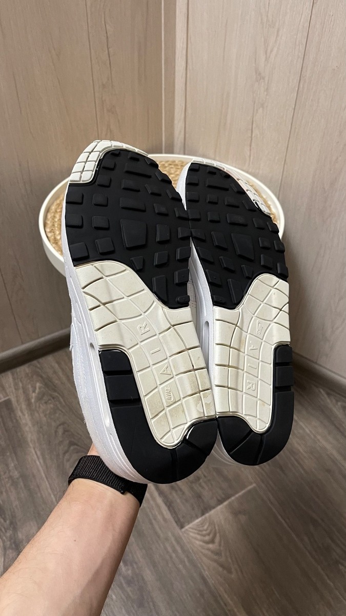 Nike Air Max 1 DZ2628-105 Men’s US 11.5 EU 44 White Grey Sneakers — product photo 7 of 13