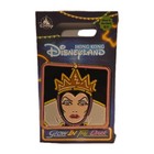 Disney Trading Pin Hong Kong Disneyland Glow In The Dark Evil Queen Villians — photo 1