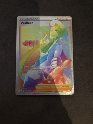 Pokémon TCG Wallace Silver Tempest 208/195 Holo Secret Rare