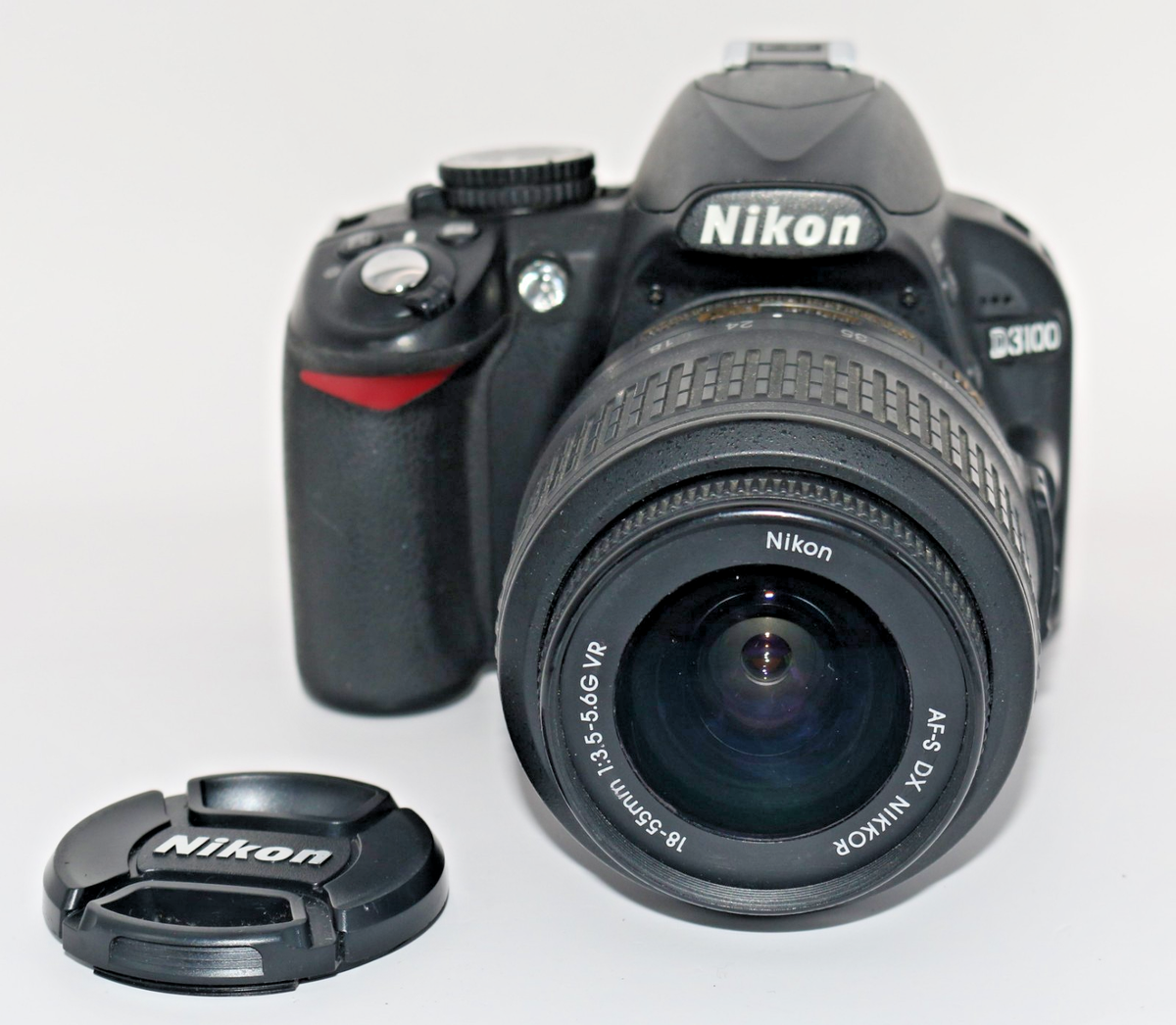 Nikon D3100 14.2MP DSLR Camera w/ 18-55mm VR Lens – 3K Shutter