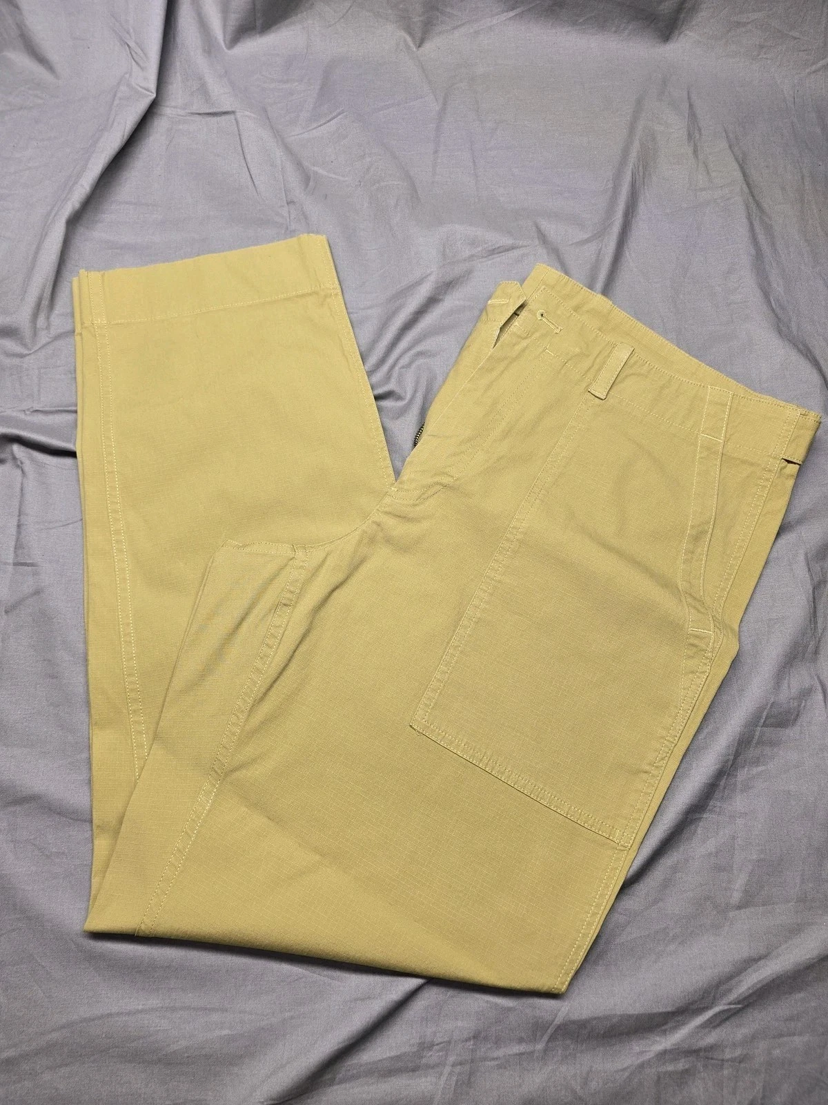 Brooks Brothers Pants Mens 36x30 Ripstop Utility Stretch Button Pockets Workwear