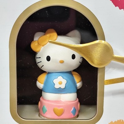Hello Kitty Retro Karakuri Wall Mechanical Clock Works AS-IS JUNK