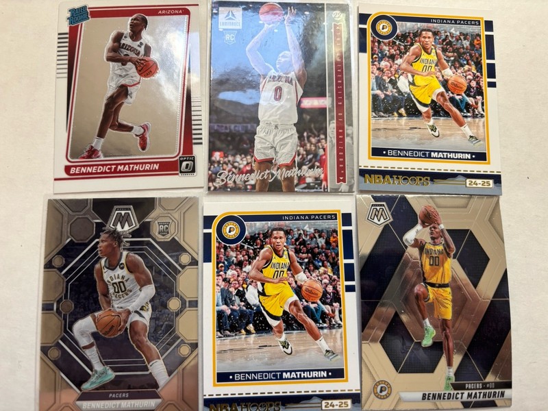 Bennedict Mathurin Lot Of 13 Cards