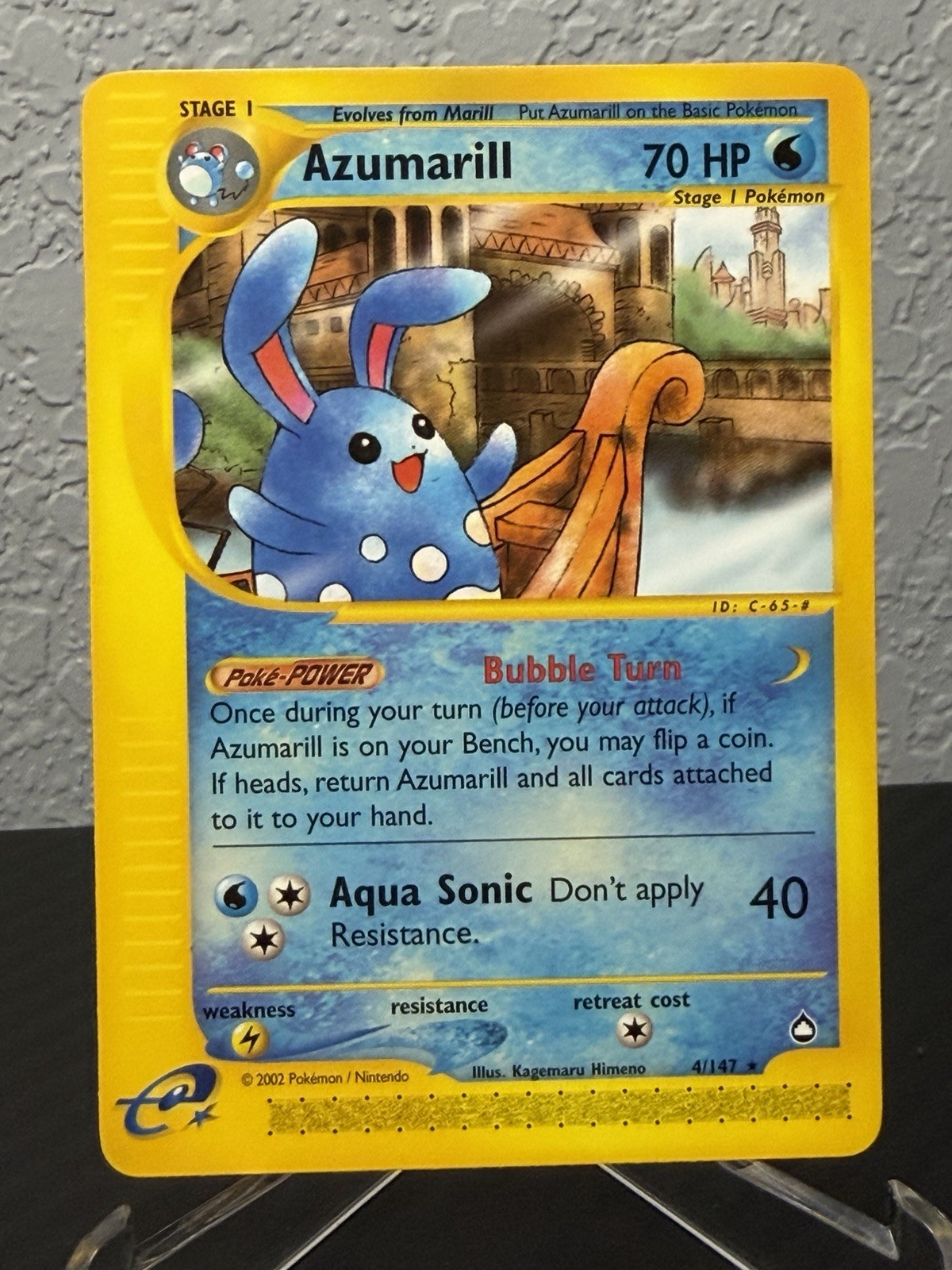 Azumarill 004/147 Aquapolis NM