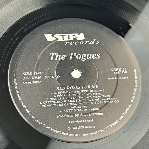 The Pogues Red Roses For Me Vinyl LP EX/VG+ 1984 1st Press A1 B1 Record Album - Picture 7 of 20
