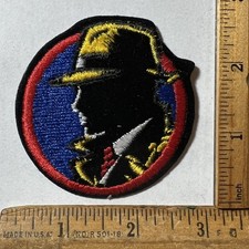 Vintage Dick Tracy Movie Logo Iron On Embroidered Patch