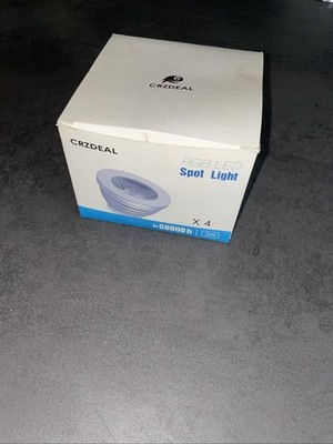 RGB LED Spot Light MR16 4 Stück 3W  50000h