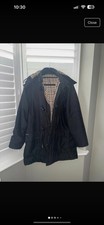 Aquascutum Duffle Coat Jacket - Size L - Good Condition - Small Rip On Inside