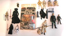 Star Wars action figure lot Darth Vader Luke ...