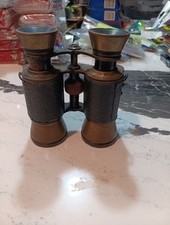 Early 1900's Prisma Paris 12x Binoculars WW1 Era NICE! Free Shipping! T1058