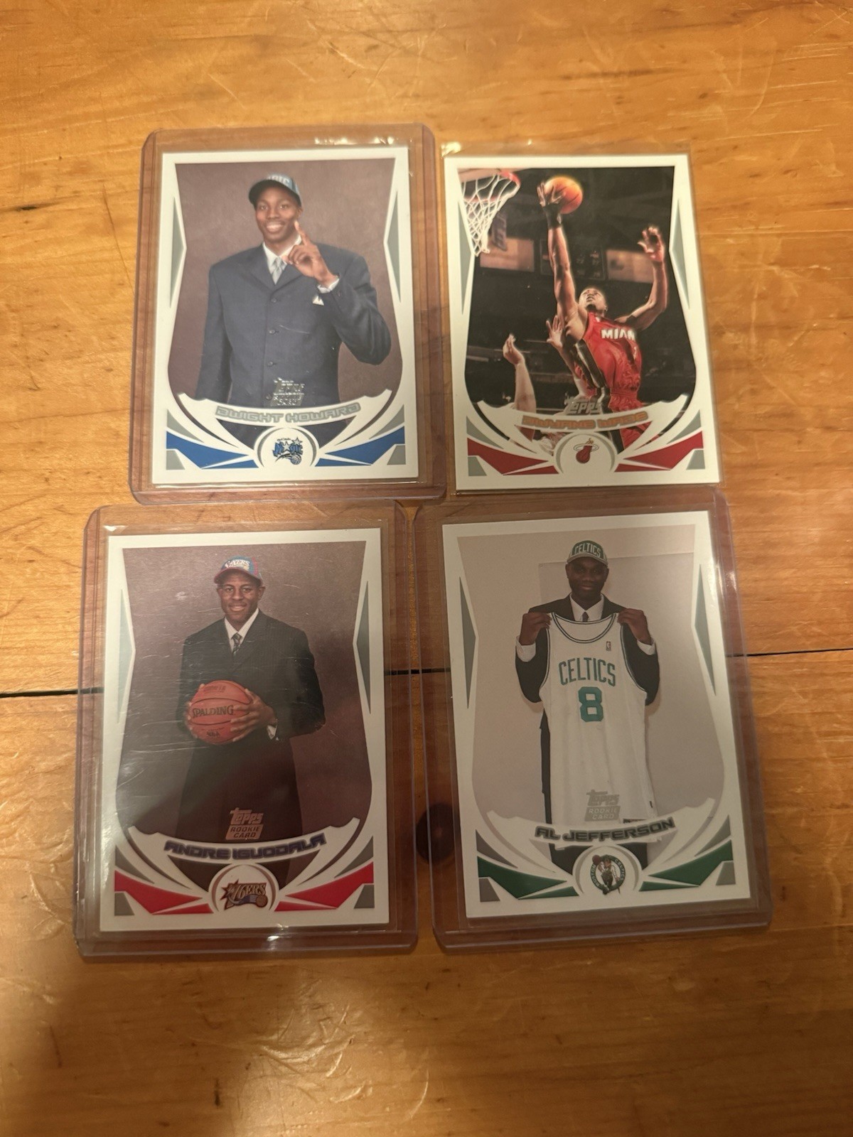 2004-05 Topps Basketball Rookie/ Second Year Lot of 4
