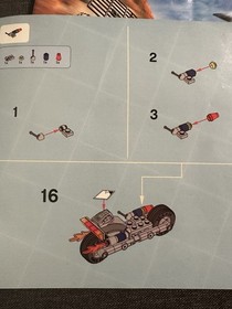 8630 8632 8634 LEGO Agents Manuals, 2008, Retired