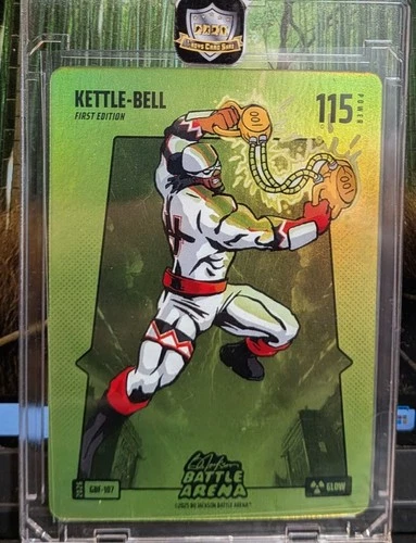 Bo Jackson Battle Arena Kettle-Bell Ketel Marte Green Glow Battlefoils GBF-107